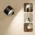thumbnail image 1 of Lights of Sweden Wall Lights, USB Rechargeable Wall Mounted Sconces, Living Room Gadgets, LED Wall Lights, Portable Adjustable Night Light Magnetic Suction Cabinet Light for Bathroom, Living, 1 of 3