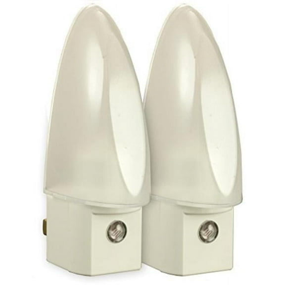 Lights by Night Automatic Plug-in LED Night Light w/Sensor