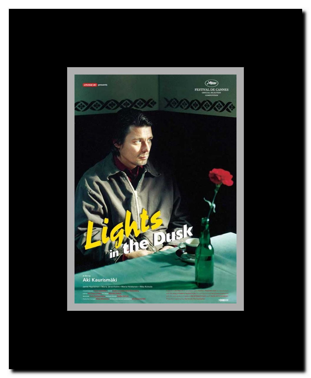 Lights in the Dusk Framed Movie Poster