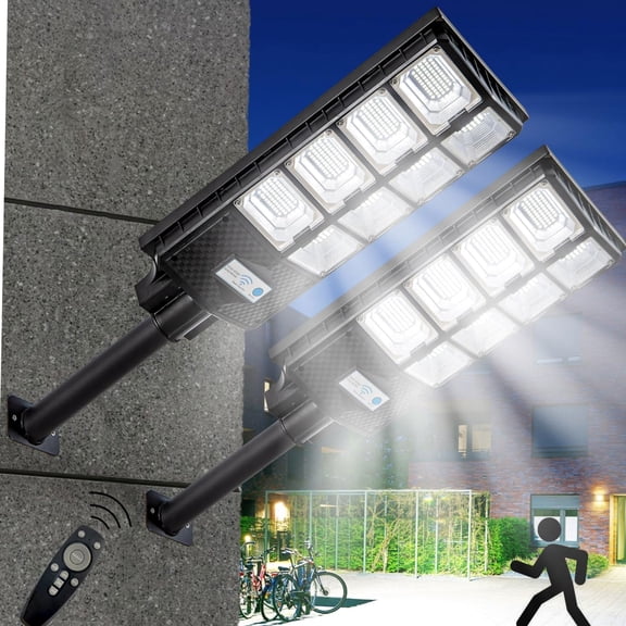 Lights with Outdoor, IP67, with Motion Sensor 2 Pack, Cool White Adjustable
