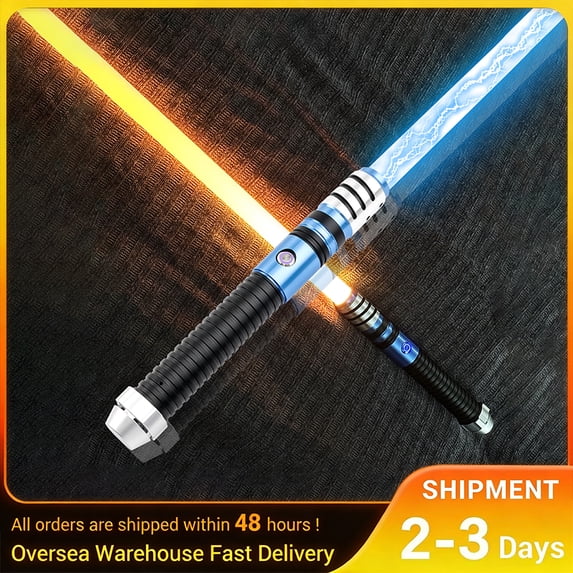 Lightsaber Dueling Light Saber with 12 RGB Colors 16 Sound Fonts, Motion Control, Force FX Lightsabers with Tubogas Metal Handle and Replaceable Blade, Light Sabers for Adults, Kidults(42.12Inch)