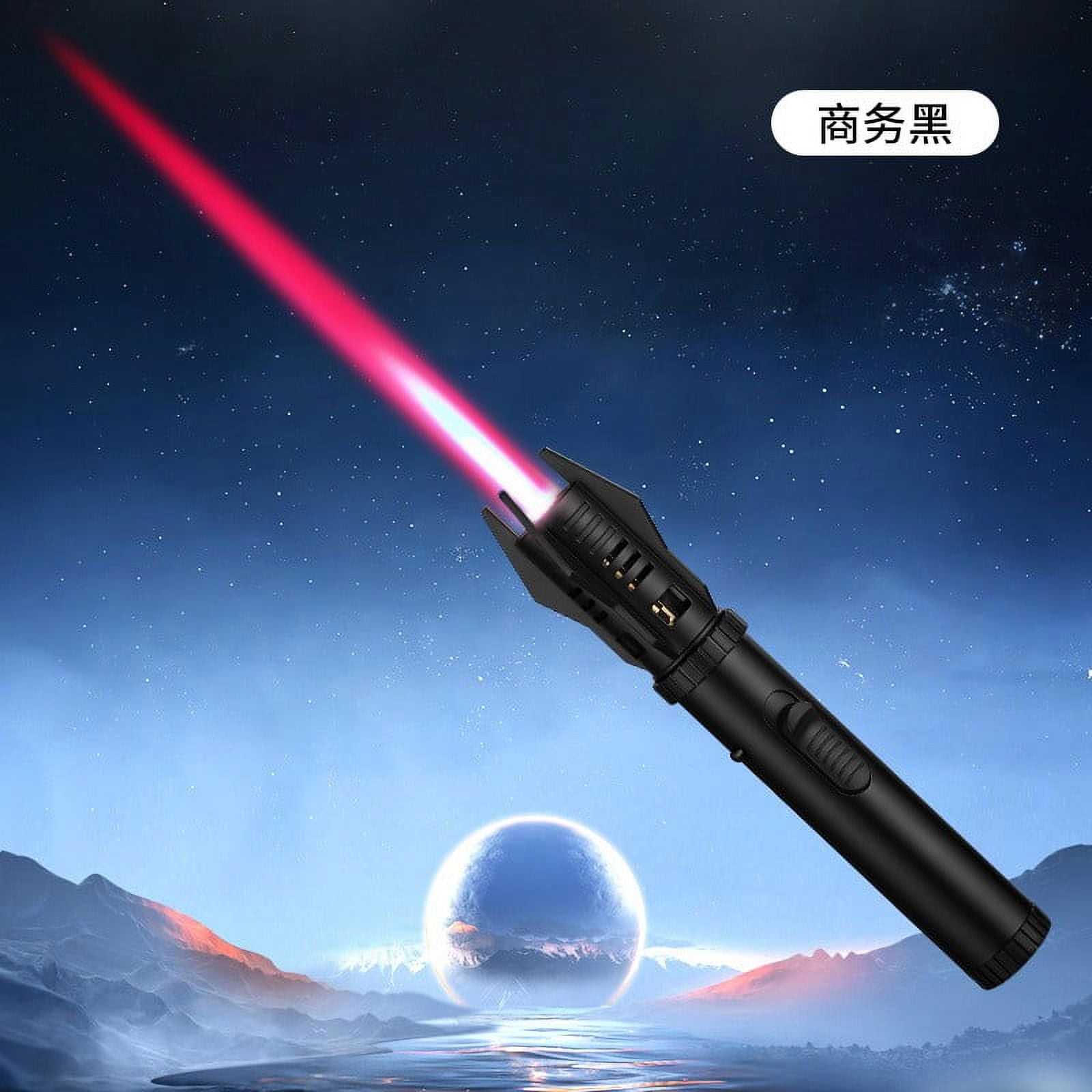 Lightsaber Lighter, Metal Gas Windproof Lighter, Ray Gun Torch, Jet