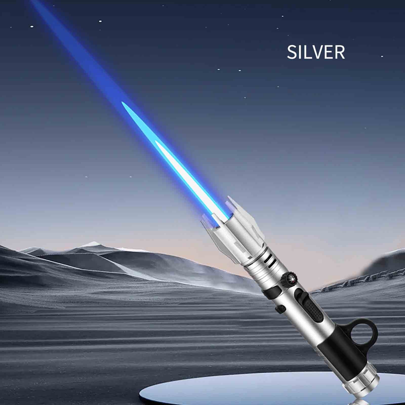 Lightsaber Lighter, Metal Gas Windproof Lighter, Ray Gun Torch, Jet