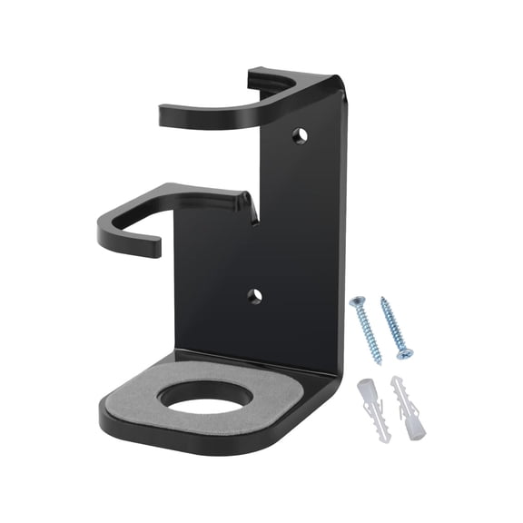 Lightsaber Wall Rack, Lightsaber Wall Mount Stand, Acrylic Lightsaber Stand Display for Home Decor, Role Playing Living Room black