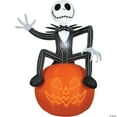 thumbnail image 1 of Lightshow Airblown Jack Skellington Inflatable, 1 of 2