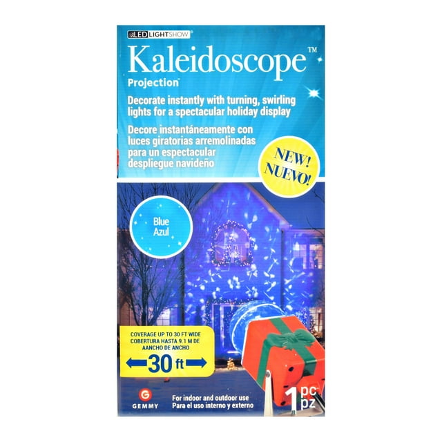 Lightshow Projection Kaleidoscope Blue