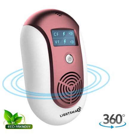 Lightsmax Ultrasonic Electromagnetic Pest Repeller Plug In for Mouse Rodent Mice and Rat Indoor