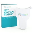 thumbnail image 1 of Lightstuff Easy Body Tape Measure - Compact, Ergonomic Body Measurement Tape with One-Button Retraction Design - Smart, Accurate Way to Track Muscle Gain, Fat Loss, 1 of 6