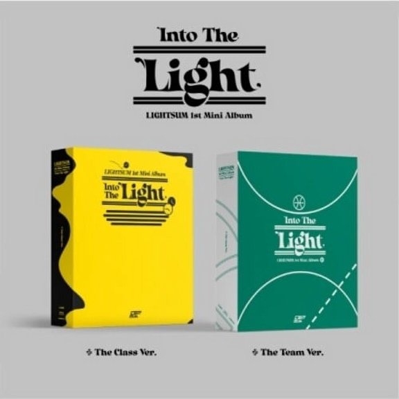 Lightsum - Into The Light - Random Cover - incl. 84pg Booklet, Lyric paper, Photo Card, Scratch Card + Mini Poster - Music & Performance - CD