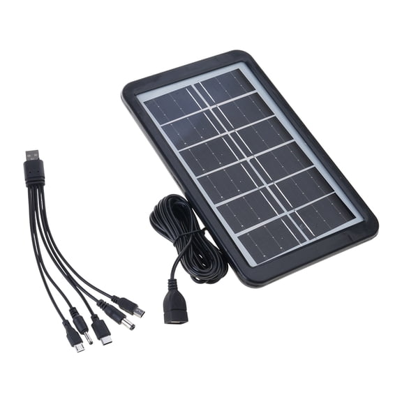 Lightweight 10W Solar Panel Charging USB Port High Efficiency Solar Module for Outdoor Activity & Mobile Charging