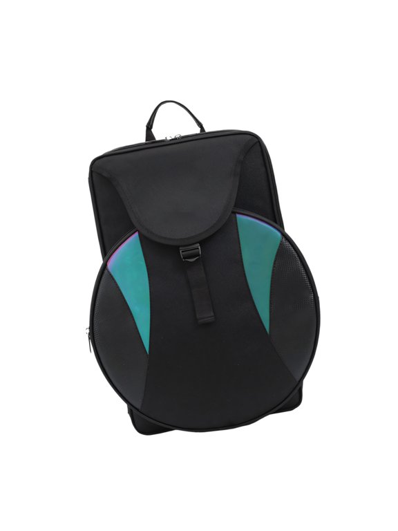 Lightweight 12inch Drum Backpack with Padded Straps and Water-Resistant Coating Polyester Texture for Easy Transport