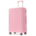 thumbnail image 1 of Lightweight 24-Inch Hardshell Luggage with Durable ABS and Double Spinner Wheels for Travel, 1 of 9