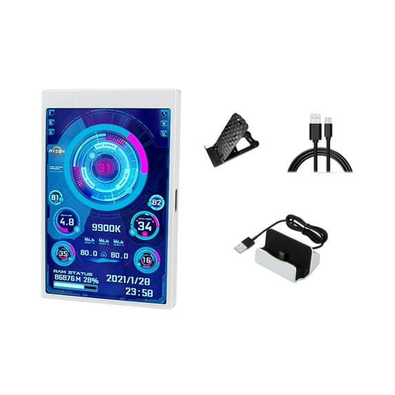 Lightweight 3.5inch Secondary Display Expandable Screen Dynamic ...