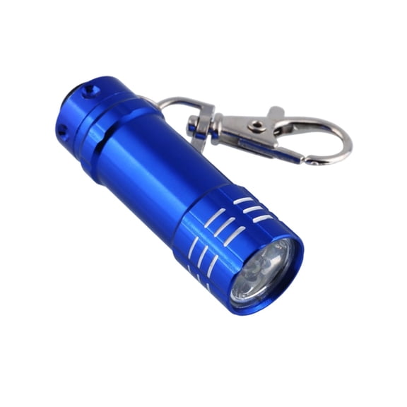 Lightweight 3 LED Pocket Torch, Keyring Flashlight for Emergencies, Travel & Daily Carry