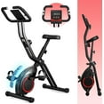 thumbnail image 1 of Lightweight 33LB Foldable Exercise Bike for Small Apartments, Stationary Bikes for Home Workout, Indoor Portable Cycling Bike with 16-Level Magnetic Resistance, 260LBS Capacity, 5.5 LBS Flywheel, 1 of 14