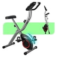 thumbnail image 1 of Lightweight 33LB Foldable Exercise Bike for Small Apartments, Stationary Bikes for Home Workout, Indoor Portable Cycling Bike with 16-Level Magnetic Resistance, 260LBS Capacity, 5.5 LBS Flywheel, 1 of 7