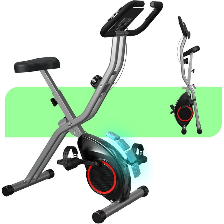 Lightweight 33LB Foldable Exercise Bike for Small Apartments