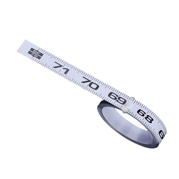 Lightweight 48in/72in/144in High-Visibility Tape Measure Adhesive Ruler for Contractors, and Workshop Applications