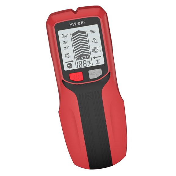 Lightweight 5 in 1 Wall Detector for Quick and Easy Detection of Metal Cables Wood and Structural Studs Wall Scanner