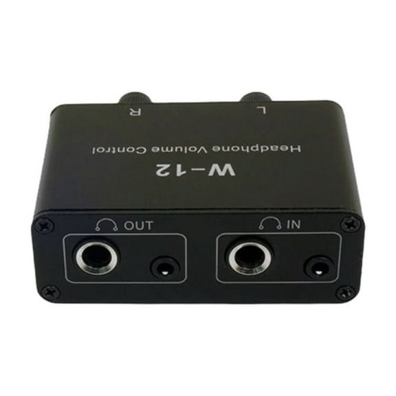 Lightweight 6.35mm Audios Volumes Controller for Easy Portability for Headphones