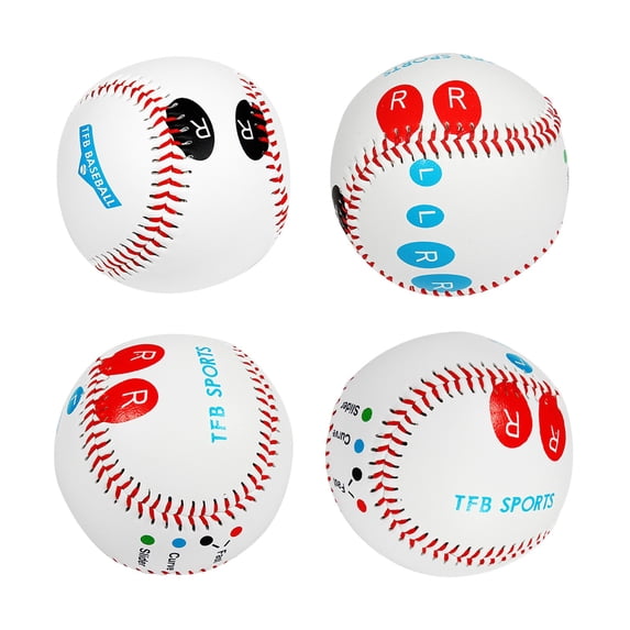 Sports Youth Baseball - 9 Inch Soft Baseball for Kids Ideal for School Training Games and Practice Lightweight Safe Softball for Field and Indoor Play