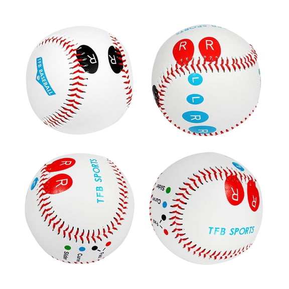 Sports Youth Baseball - 9 Inch Soft Baseball for Kids Ideal for School Training Games and Practice Lightweight Safe Softball for Field and Indoor Play