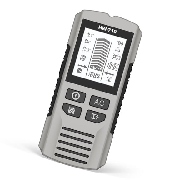 Lightweight ABS Construction Handheld Detectors Identifies Metals Live Wire And Wooden Studs In Wall Multifunctional