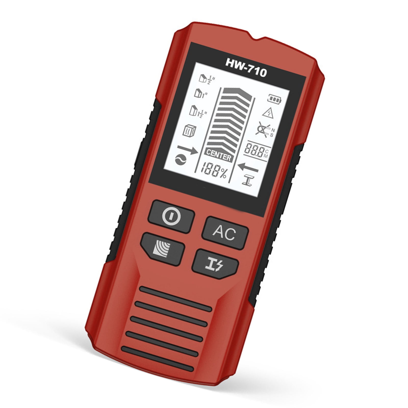 Lightweight ABS Construction Handheld Detectors Identifies Metals Live Wire And Wooden Studs In Wall Multifunctional