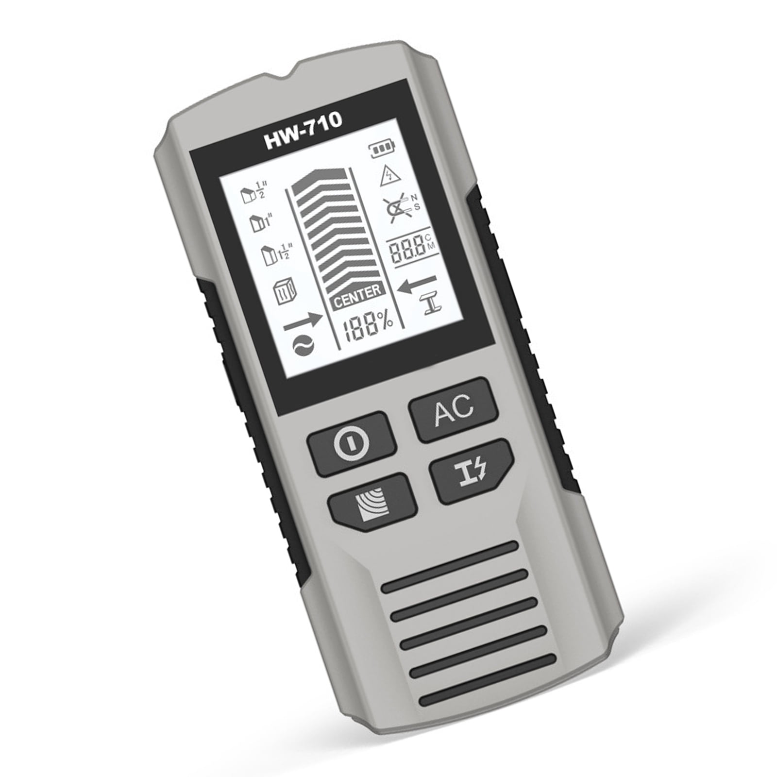 Lightweight ABS Construction Handheld Detectors Identifies Metals Live Wire And Wooden Studs In Wall Multifunctional