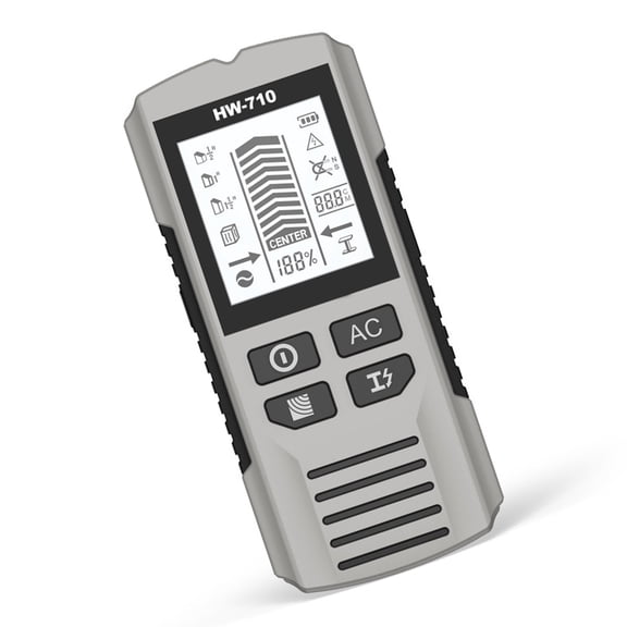 Lightweight ABS Construction Handheld Detectors Identifies Metals Live Wire And Wooden Studs In Wall Multifunctional