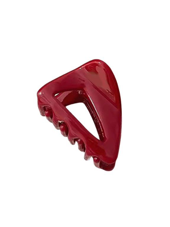 Lightweight Acetate Hair Clip Triangular Shape Hairstyle Accessories 6 Color Option