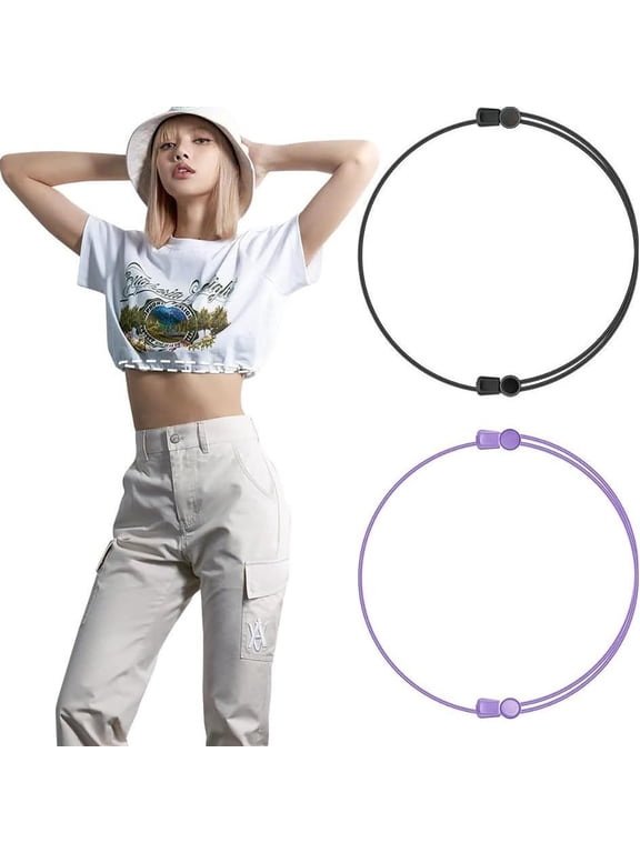 Lightweight Adjustable Band for Crop Tops, Beneficiak Adjustable Band Crop Tuck, Change The Style of Your Tops (2PCS,S)
