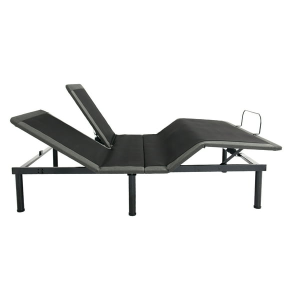 Lightweight Adjustable Bed - Snore Feature, Memory Position Function Queen Size Base Quiet Motor, 12" Product Height