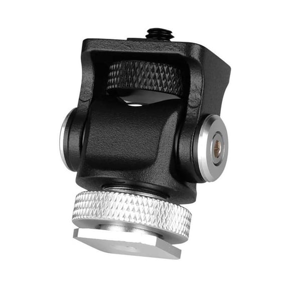 Lightweight Adjustable Monitors Holder 360 Degree Tilting Monitors Mount Simple Installation for DSLR & Cameras
