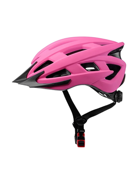 Lightweight Adult Cycling Helmet – Imitation One-piece Road Bike Helmet for Men & Women, Outdoor Sports Equipment(Pink)