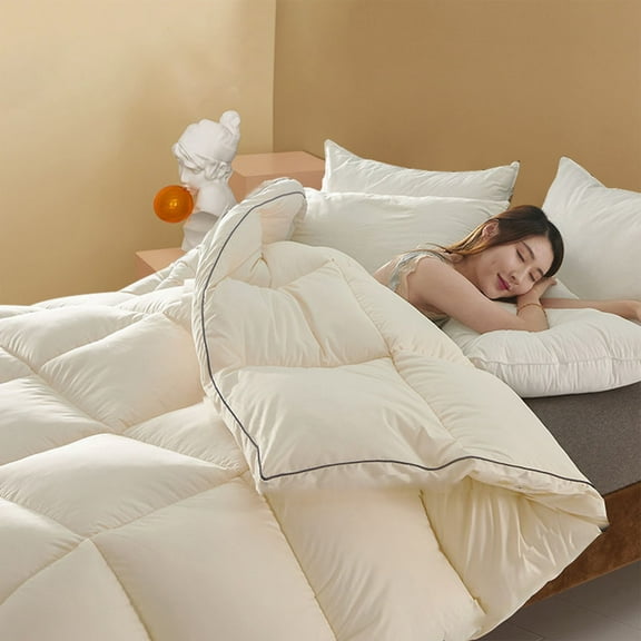 Lightweight All-Season Cooling Quilt | 98% Cotton 2% Spandex | Breathable & Moisture-Wicking | Ideal for Air Conditioned Rooms | Machine Washable | 200X150Cm