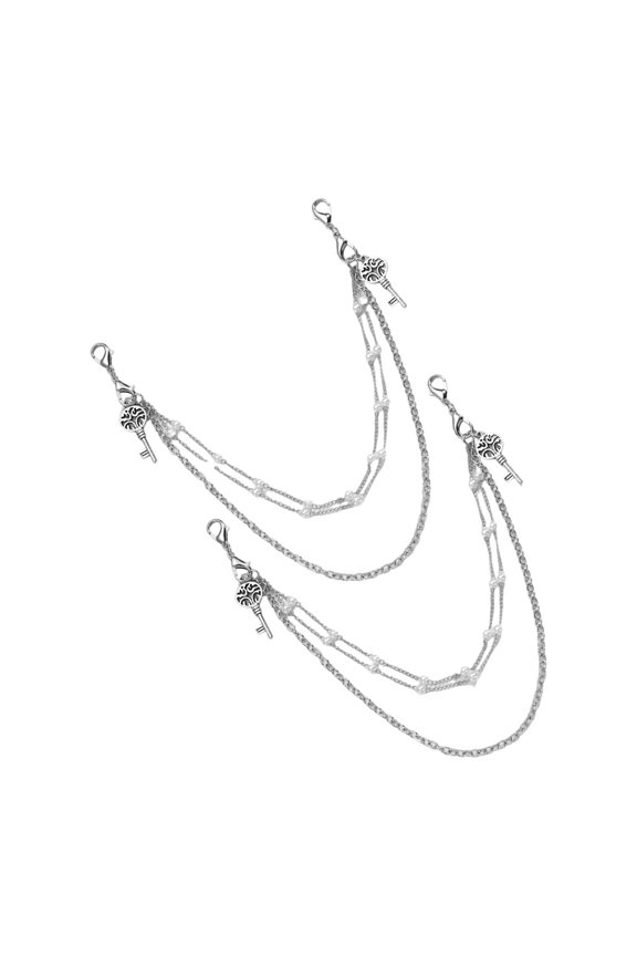 Lightweight Alloy Butterfly Shoe Charms Rhinestone Crystal Embellishments Detachable Footwear Accessory Daily Wear