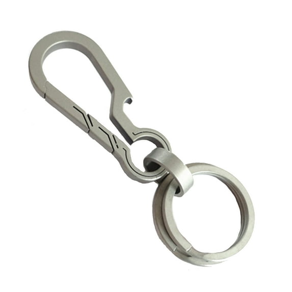 Lightweight for Alloy Keychain with for Key Carabiner Car for Key Chains Bottle Opener Quick-Release for Key Holder for Men Women Luxury Lettering Outdoor Tools