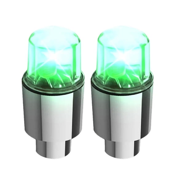 Lightweight Alloy LED Wheel Lights with Auto Sensor for Cars, Motorcycles, and Bikes, Boosting Night and Bad Weather Visibility