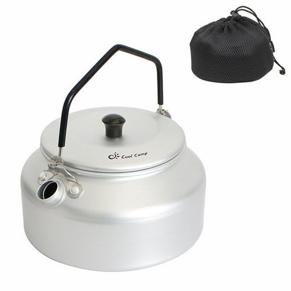 Lightweight Aluminum Alloy 0 9L Tea Kettle Camping Teapot for Adventures