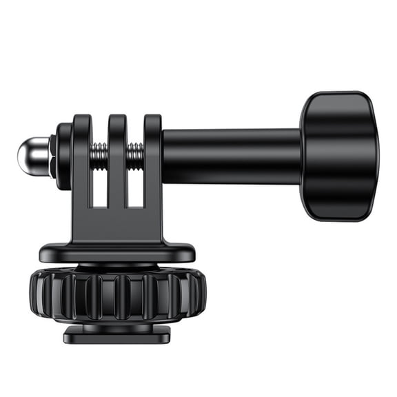 Lightweight Aluminum Alloy Camera Shoe Mount For Sports Cameras Tripod Setups Compatibility And Angles Adjustment