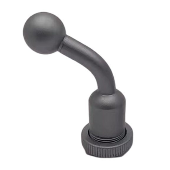 Lightweight Aluminum Alloy Phone Mount Adapter for 17mm Ball Head Devices Tripod Cold Shoe Connection