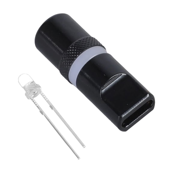 Lightweight Aluminum Alloy USB C Cord Connector Housing Shell with LED Light