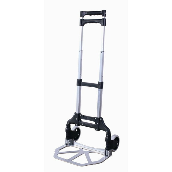 Lightweight Aluminum Design Foldable Equipment Carrier with 5" wheels