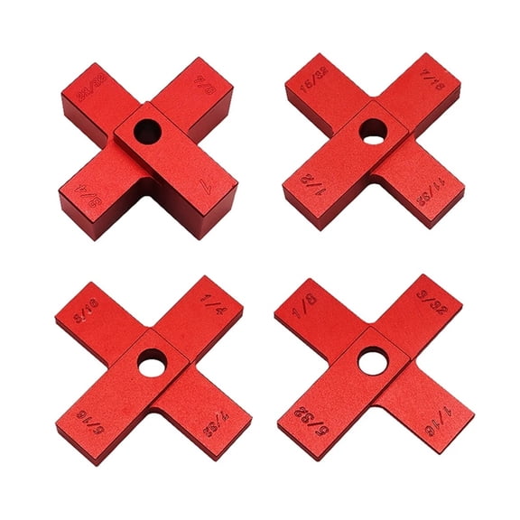 Lightweight Aluminum Height Gauge for Cross Measuring Tool for DIY Engraving ,Durable Construction