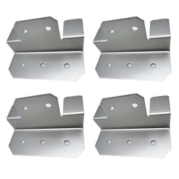 Lightweight Aluminum Z Brackets For Easy Solar Panel Mounting On Any For Surface