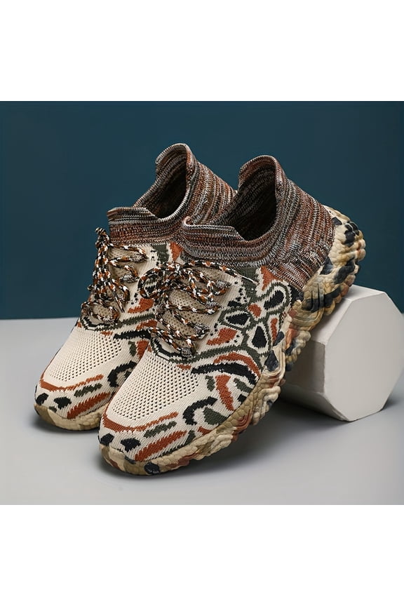 Lightweight And Comfortable Camouflage Sock Shoes for Both Men And Women