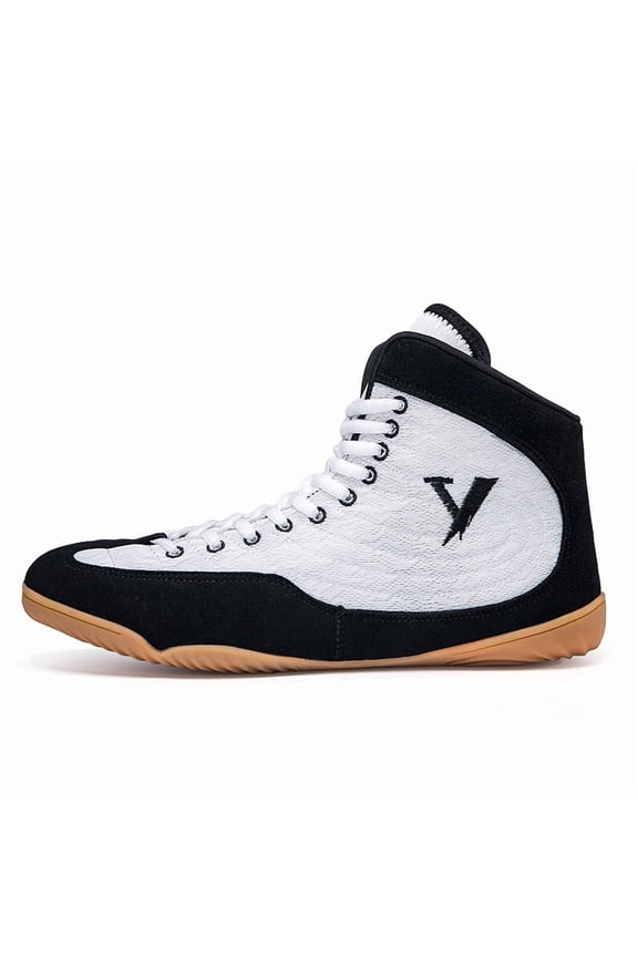 Lightweight And Durable Boxing Shoes for Men, Designed for Combat Wrestling with Slip-Resistant Features