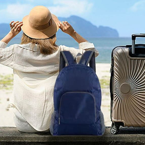 Lightweight And Foldable Backpack Student Backpack Fluorescent Color Minimalism, Xinsrenus Under $5! Lightweight And Foldable Backpack Student