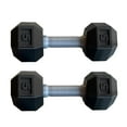 thumbnail image 1 of Lightweight Anti-Slip Dumbbell, Rubber Blue, 2 Count, 1 of 4